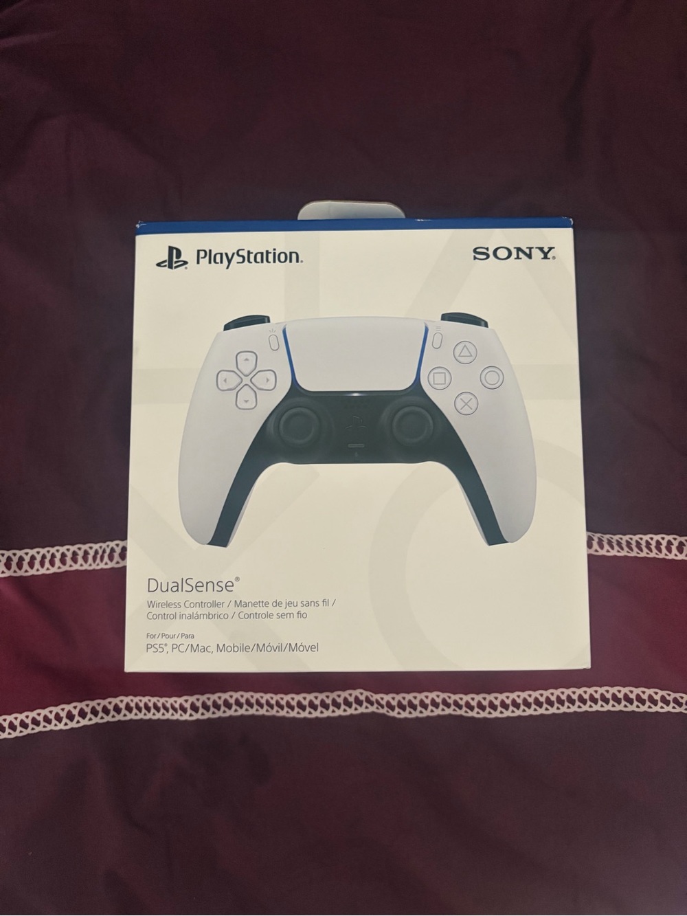 Sony DualSense Wireless Controller - White and Black